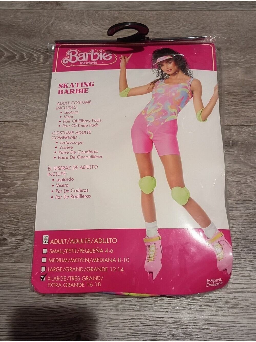 🌻 NWT Barbie Skating Barbie Halloween Adult Costume
